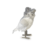 White Cream Owl 8" - Pure Apotheca