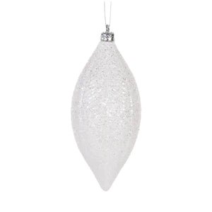 WHITE FEATHER DROP BAUBLE - Pure Apotheca