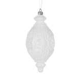 WHITE INTRICATE DROP BAUBLE - Pure Apotheca