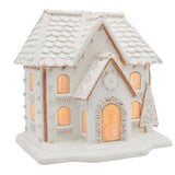 WHITE LED 1 GINGERBREAD HOUSE - Pure Apotheca