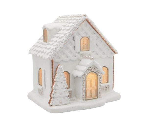 WHITE LED 2 GINGERBREAD HOUSE - Pure Apotheca