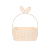 WHITE OVAL BUNNY BASKET - Pure Apotheca