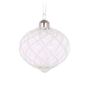 WHITE QUILTED ONION BAUBLE - Pure Apotheca