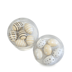 White/Natural Eggs Set of 6 - Pure Apotheca