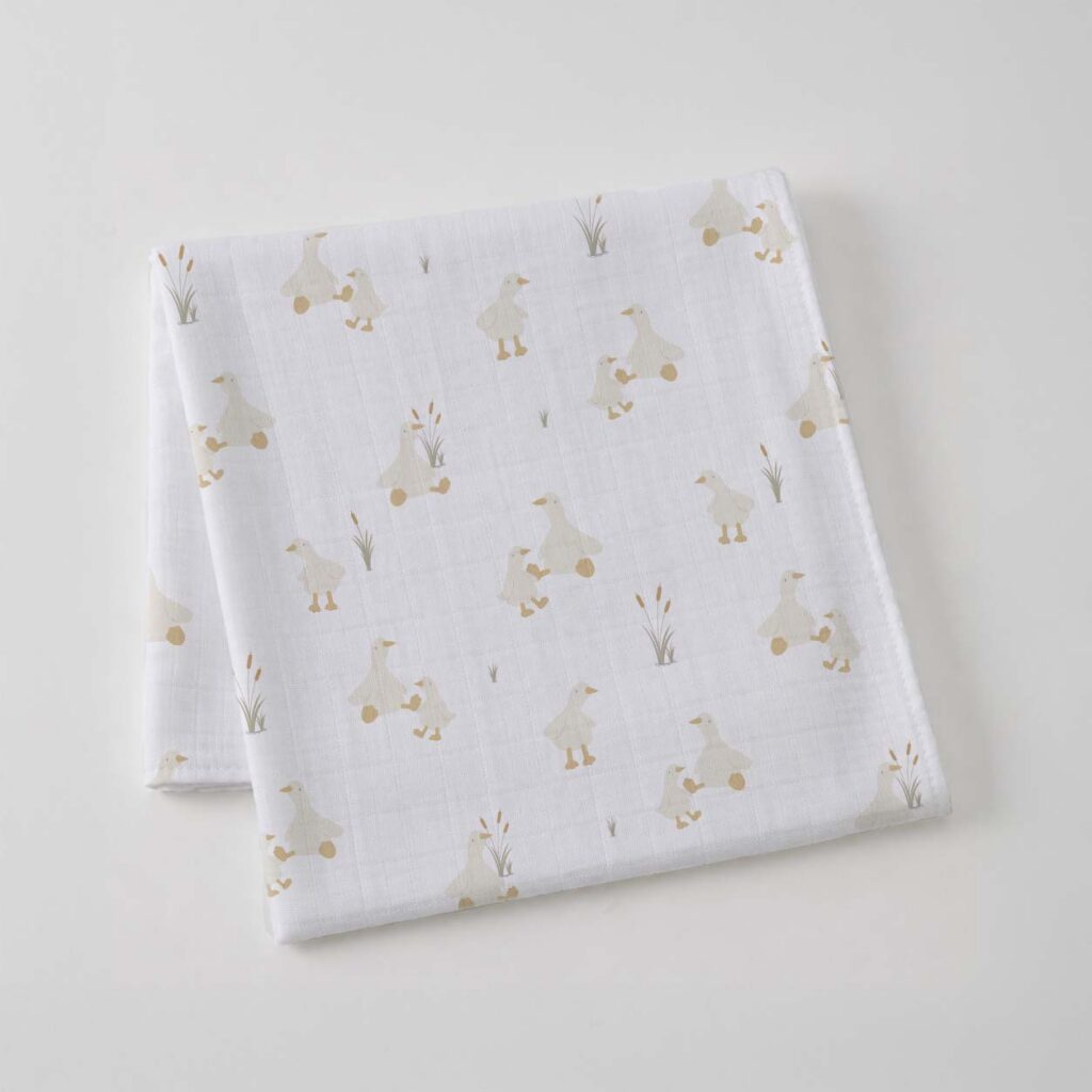 Wiggles Duck Muslin Wrap - Pure Apotheca