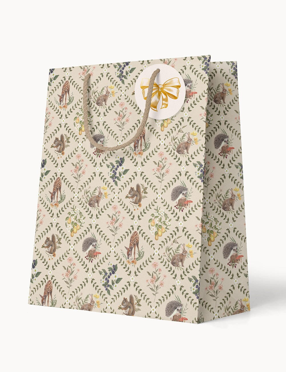 Wildflower Trellis Medium Gift Bag - Pure Apotheca