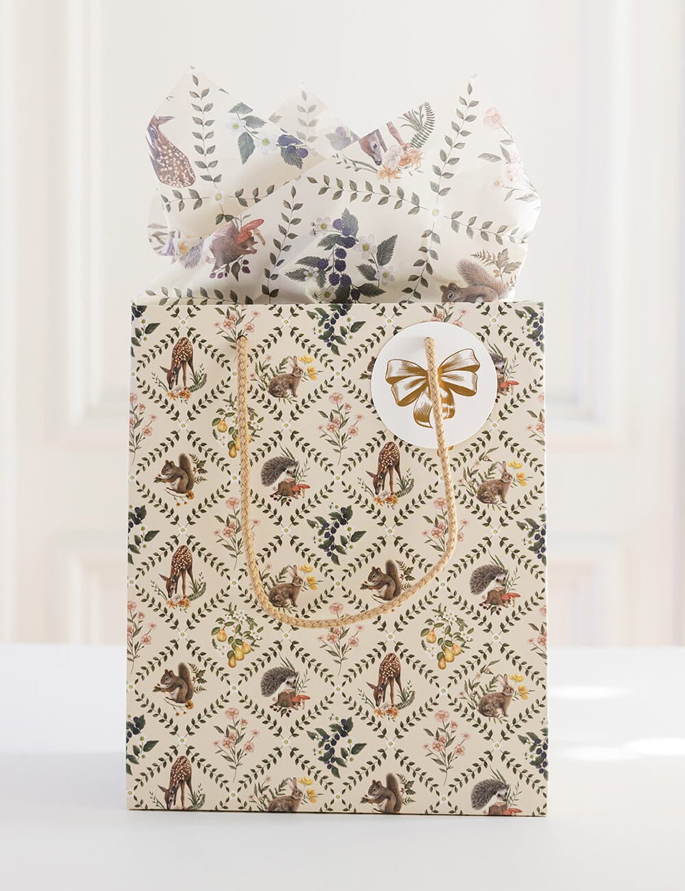 Wildflower Trellis Medium Gift Bag - Pure Apotheca