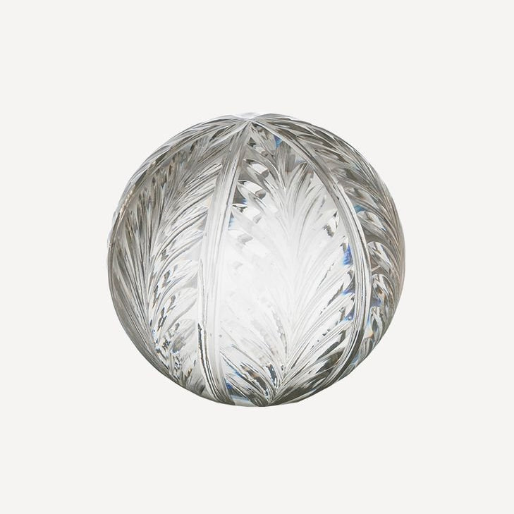 Wing Cut Glass Ball 4" - Pure Apotheca