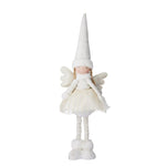 Winter White Standing Angel with Hat - Pure Apotheca