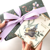 Wishing you a Totally Awesome Birthday Racoon Card - Pure Apotheca