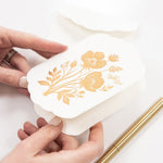 With Love Scallop Card - Pure Apotheca