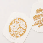 With Sympathy Scallop Card - Pure Apotheca