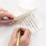 With Sympathy Scallop Card - Pure Apotheca