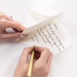 With Sympathy Scallop Card - Pure Apotheca