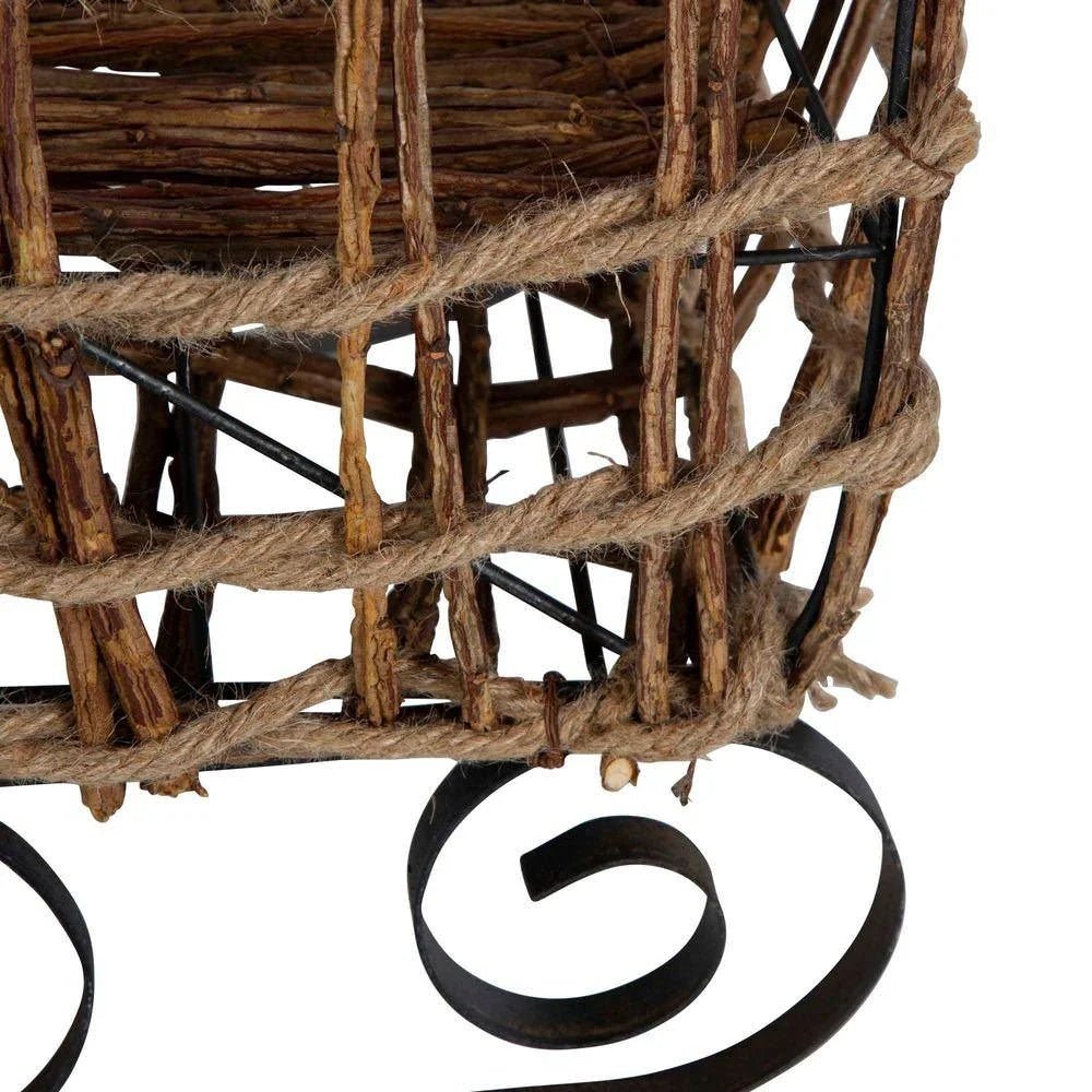 Wooder Sleigh Rattan - Pure Apotheca