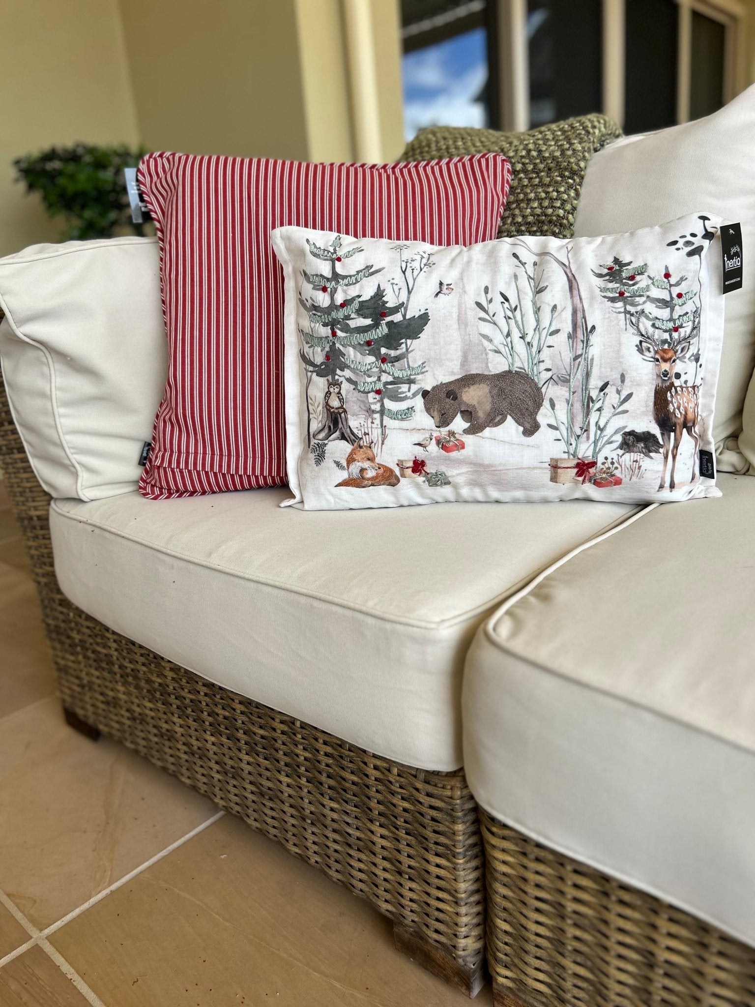 Woodland Forest Cushion 40x60cm - Pure Apotheca