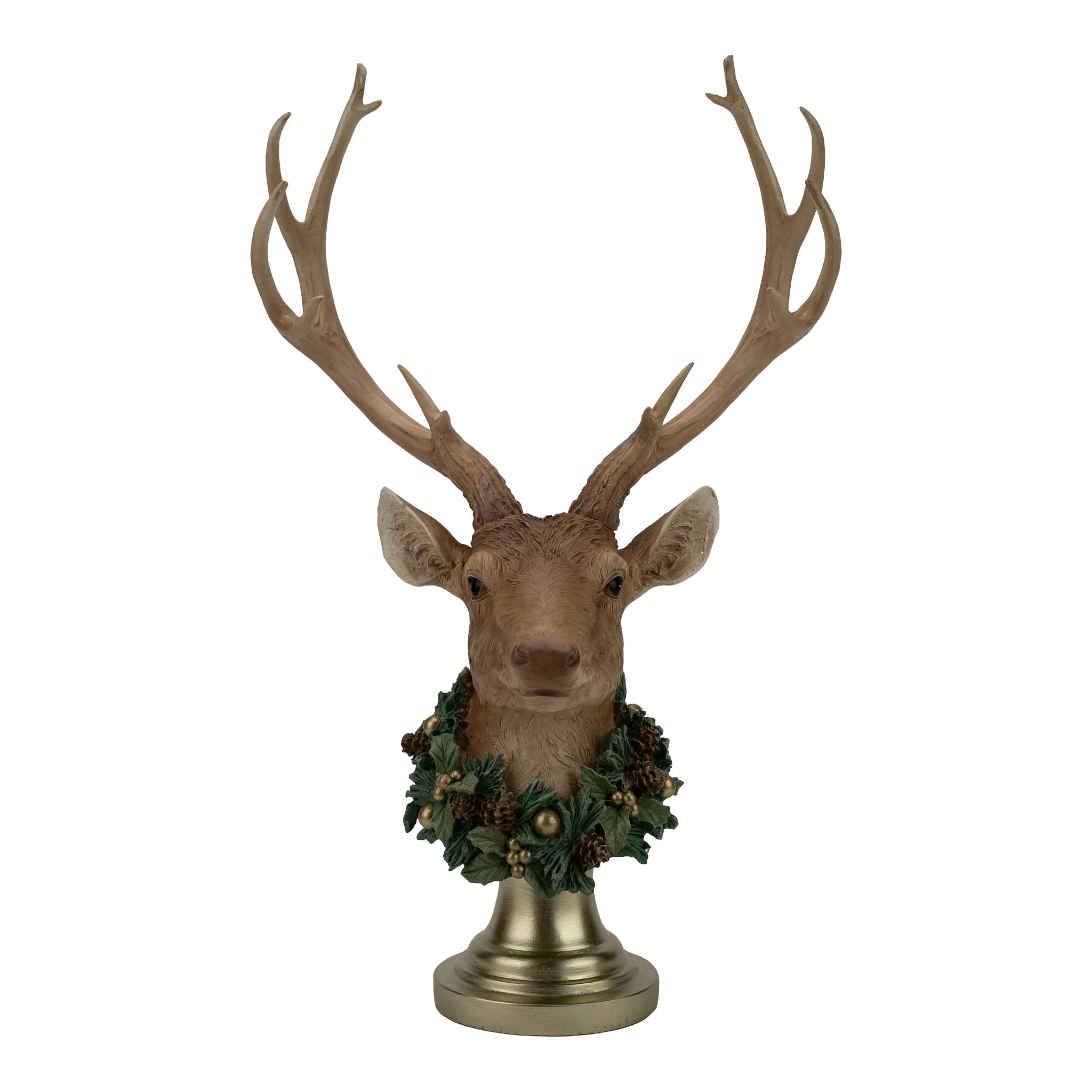 Woodlands Natural Deer Bust 46cm - Pure Apotheca