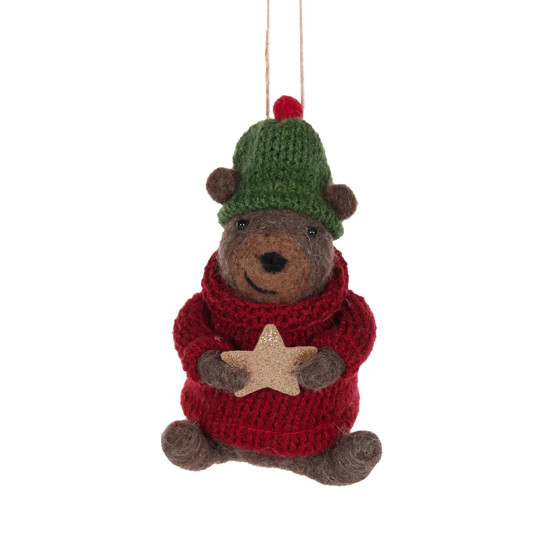 WOOL BEAR WITH BEANIE - Pure Apotheca