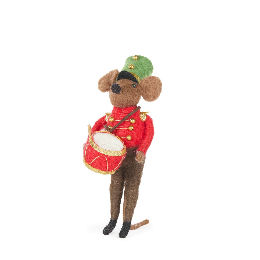 WOOL MOUSE DRUMMER STANDING - Pure Apotheca