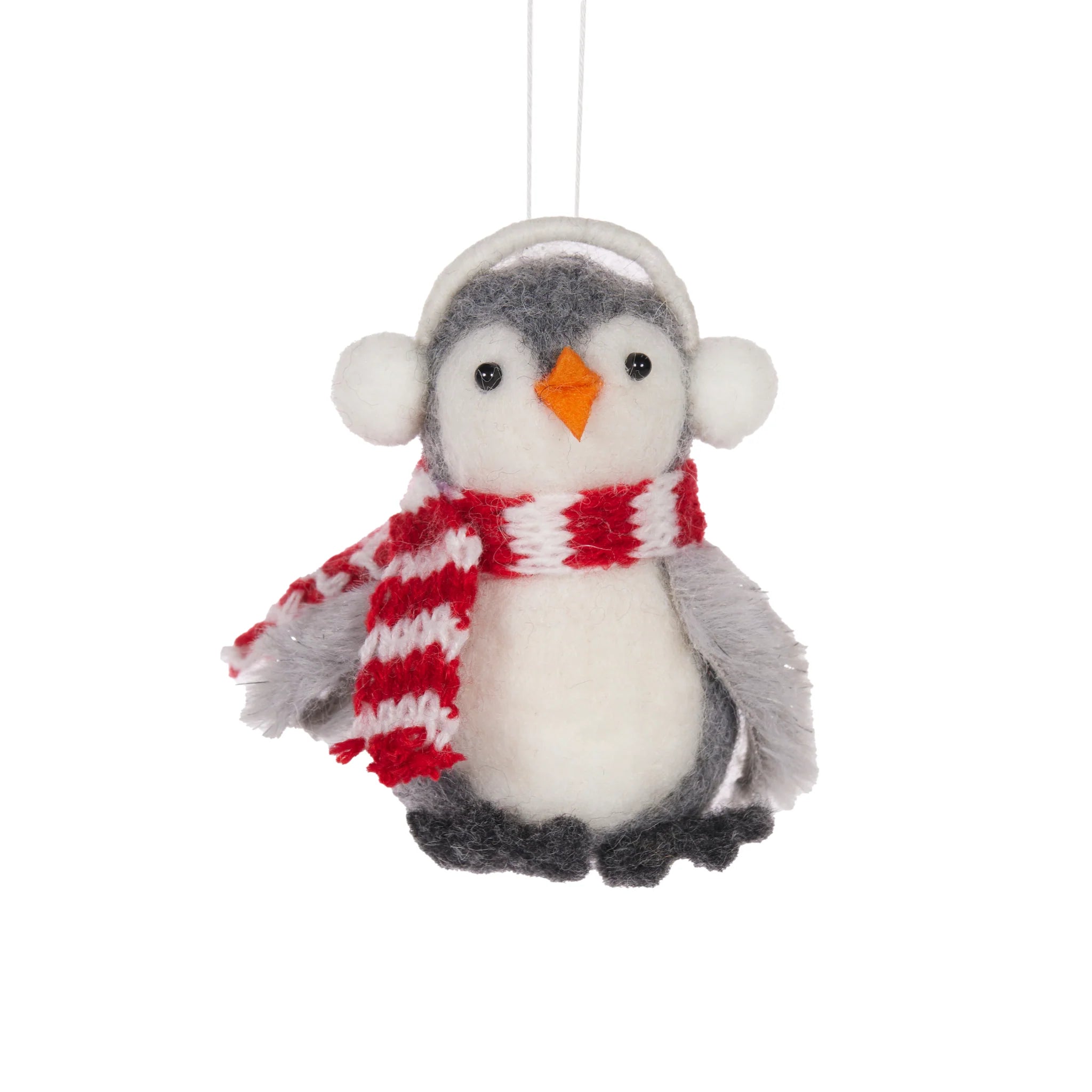 WOOL PENGUIN WITH HEADPHONES - Pure Apotheca