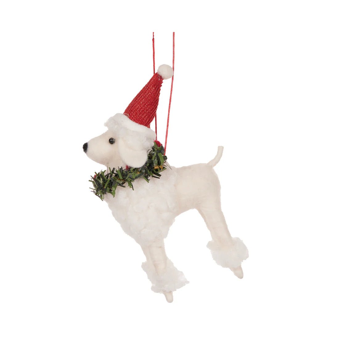 WOOL POODLE WITH WREATH - Pure Apotheca