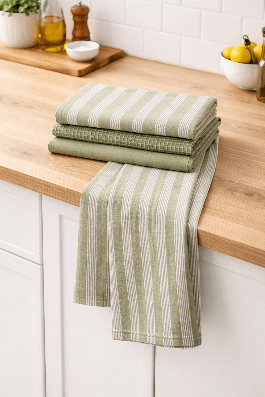WOVEN CATANIA STRIPE TEATOWEL 3PK - Pure Apotheca