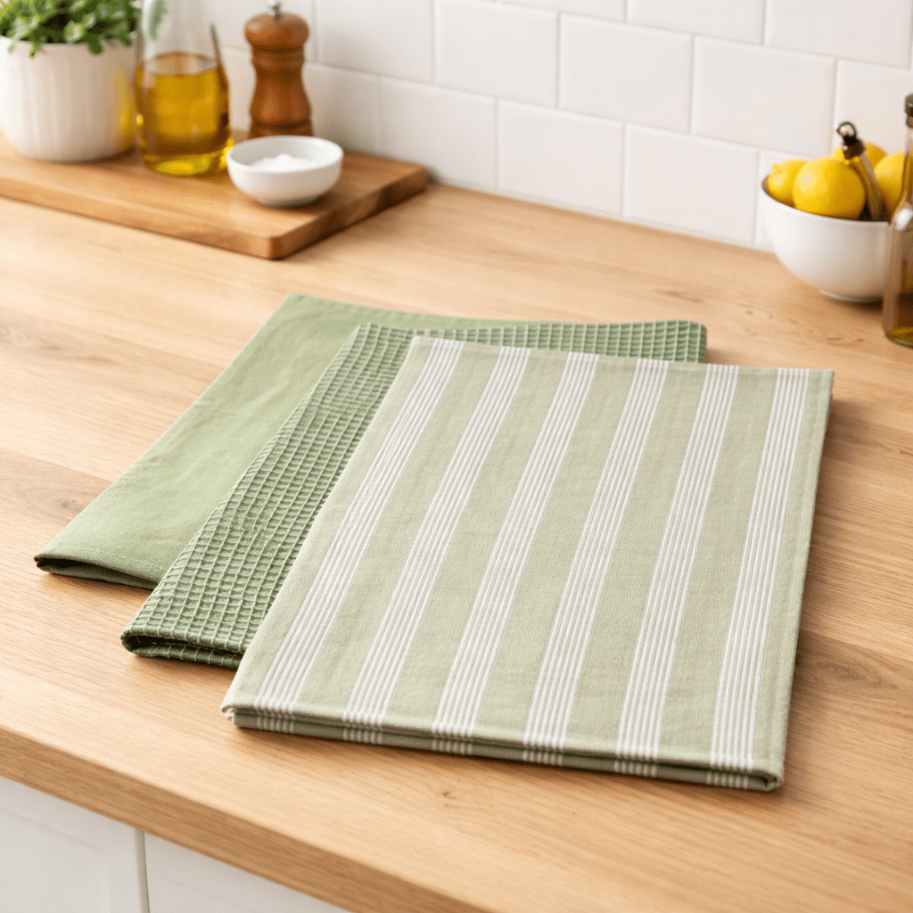 WOVEN CATANIA STRIPE TEATOWEL 3PK - Pure Apotheca