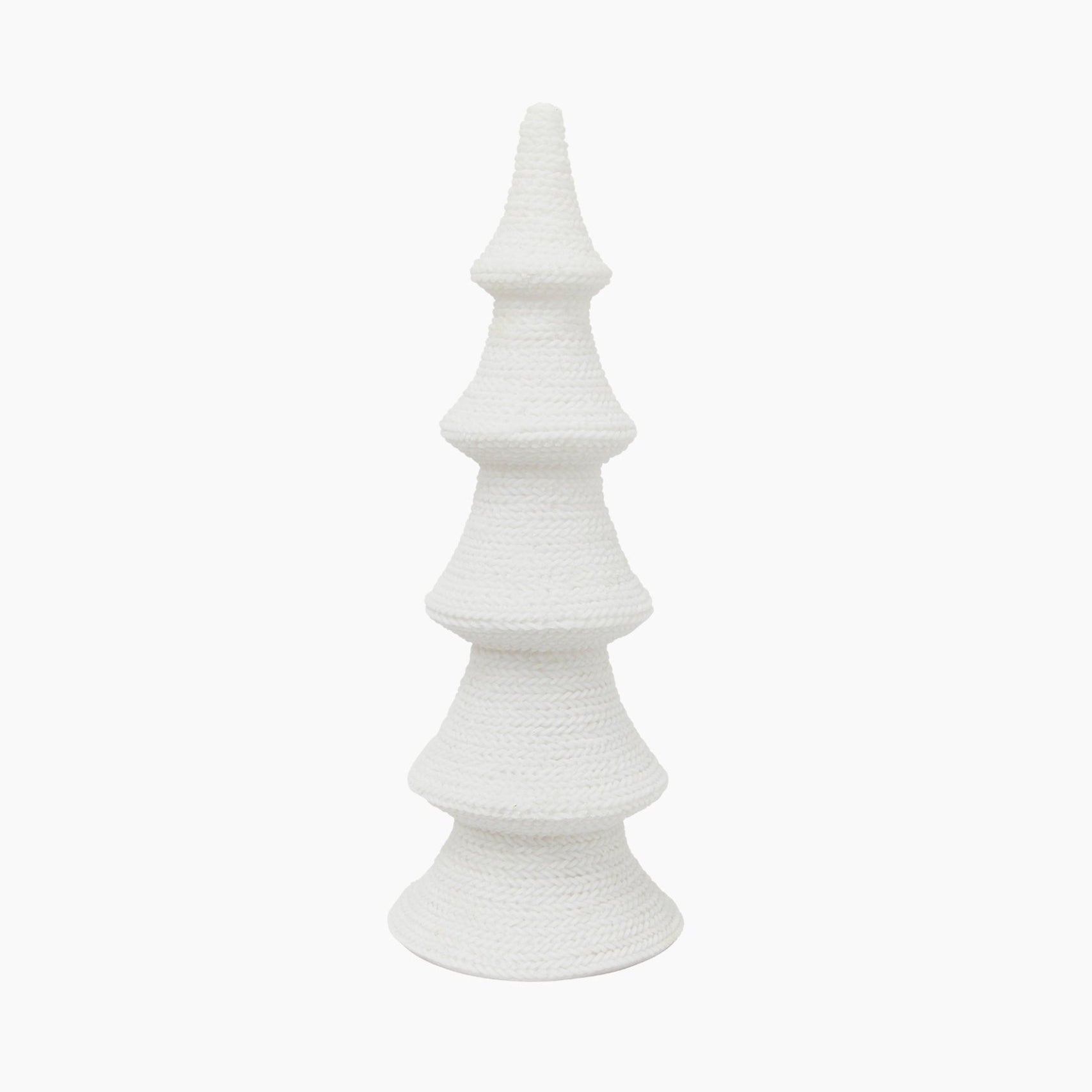 Woven Cone Tree Light Up Large - Pure Apotheca