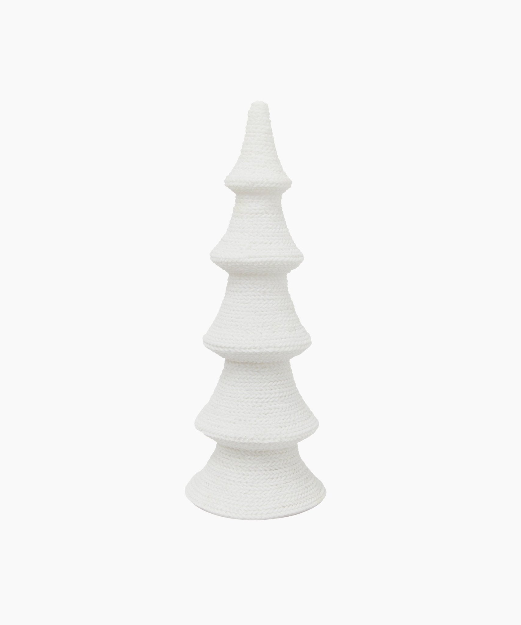 Woven Cone Tree Light Up Large - Pure Apotheca