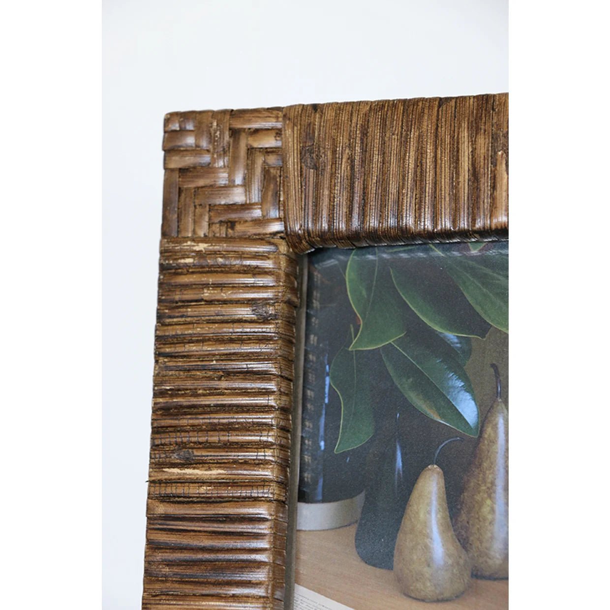 Woven Photo Frame in Walnut 5x7” - Pure Apotheca