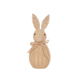 WOVEN RABBITS WITH BOW - 3 ASST - Pure Apotheca