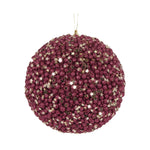 XL BURGUNDY STARS BAUBLE - Pure Apotheca