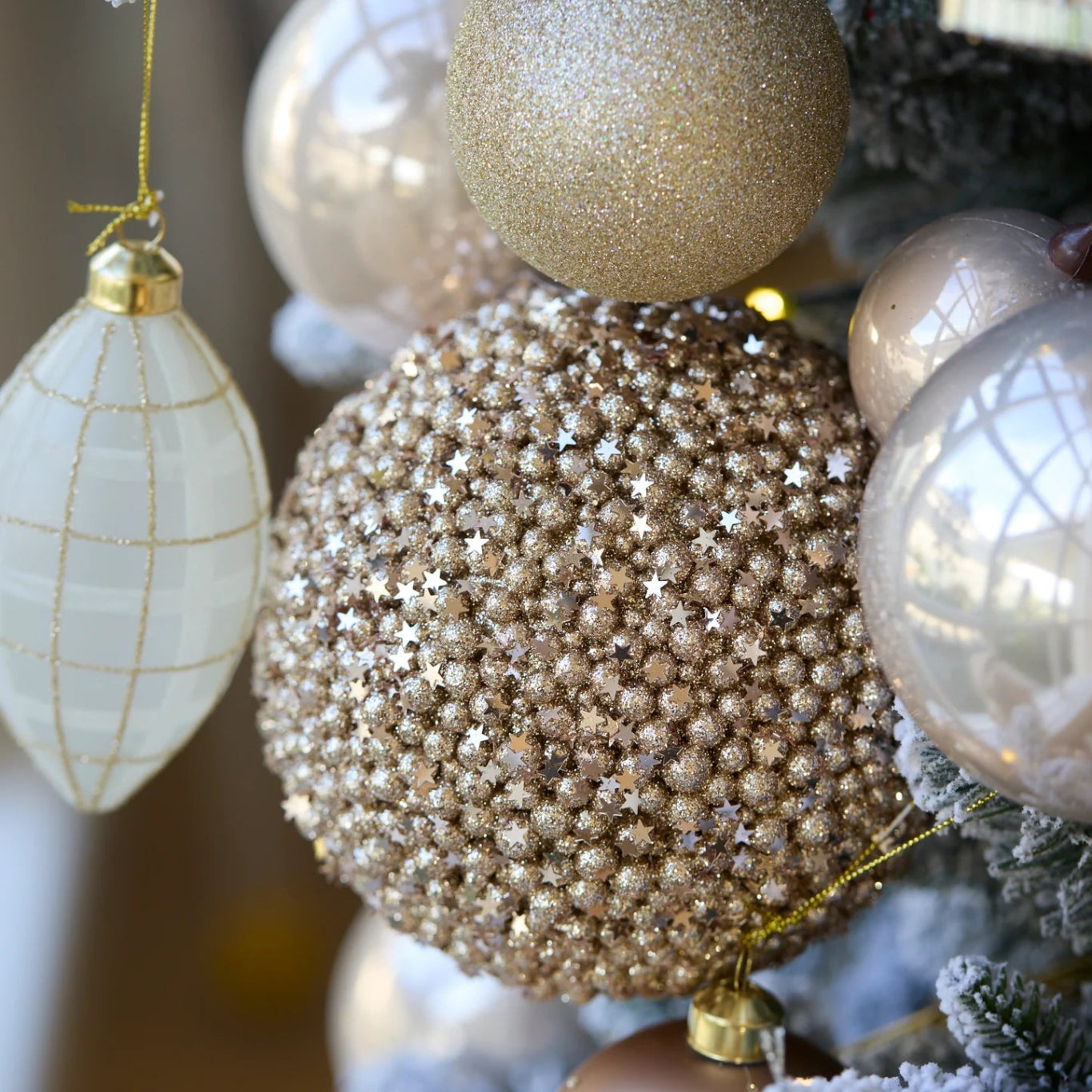 XL CHAMPAGNE PEARL BUBBLE BAUBLE - Pure Apotheca