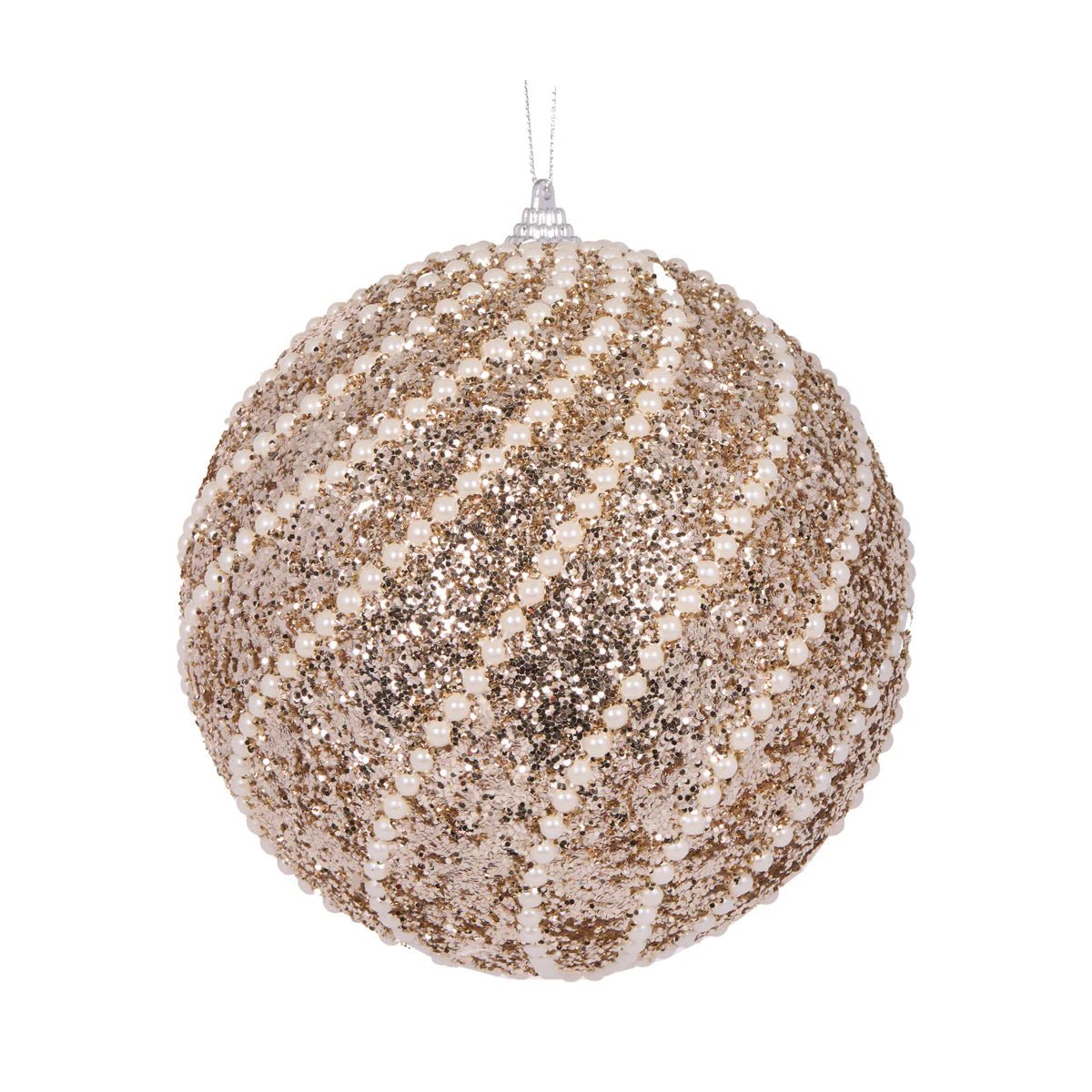 XL CHAMPAGNE PEARL SWIRL BAUBLE - Pure Apotheca