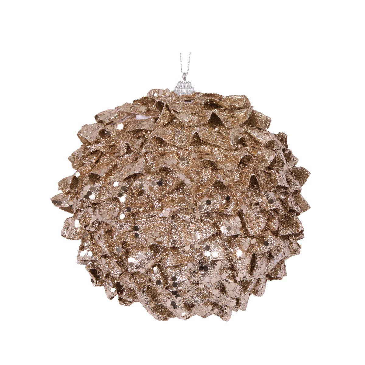 XL CHAMPAGNE RUFFLES BAUBLE - Pure Apotheca