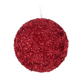 XL RED CRYSTAL CONFETTI BAUBLE - Pure Apotheca