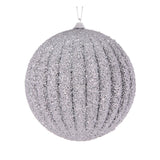 XL SILVER TEXTURED RIB BAUBLE - Pure Apotheca