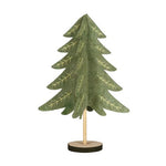 Xmas Tree Felt 39x25cm Light Green - Pure Apotheca