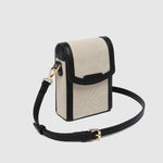 Yoko Canvas Phone Bag Black - Pure Apotheca