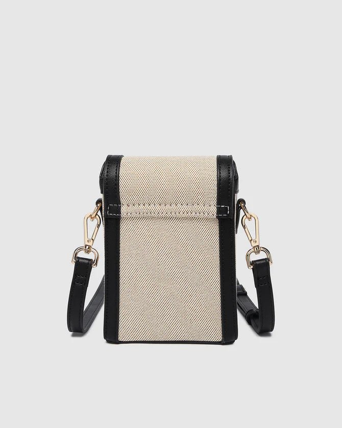 Yoko Canvas Phone Bag Black - Pure Apotheca