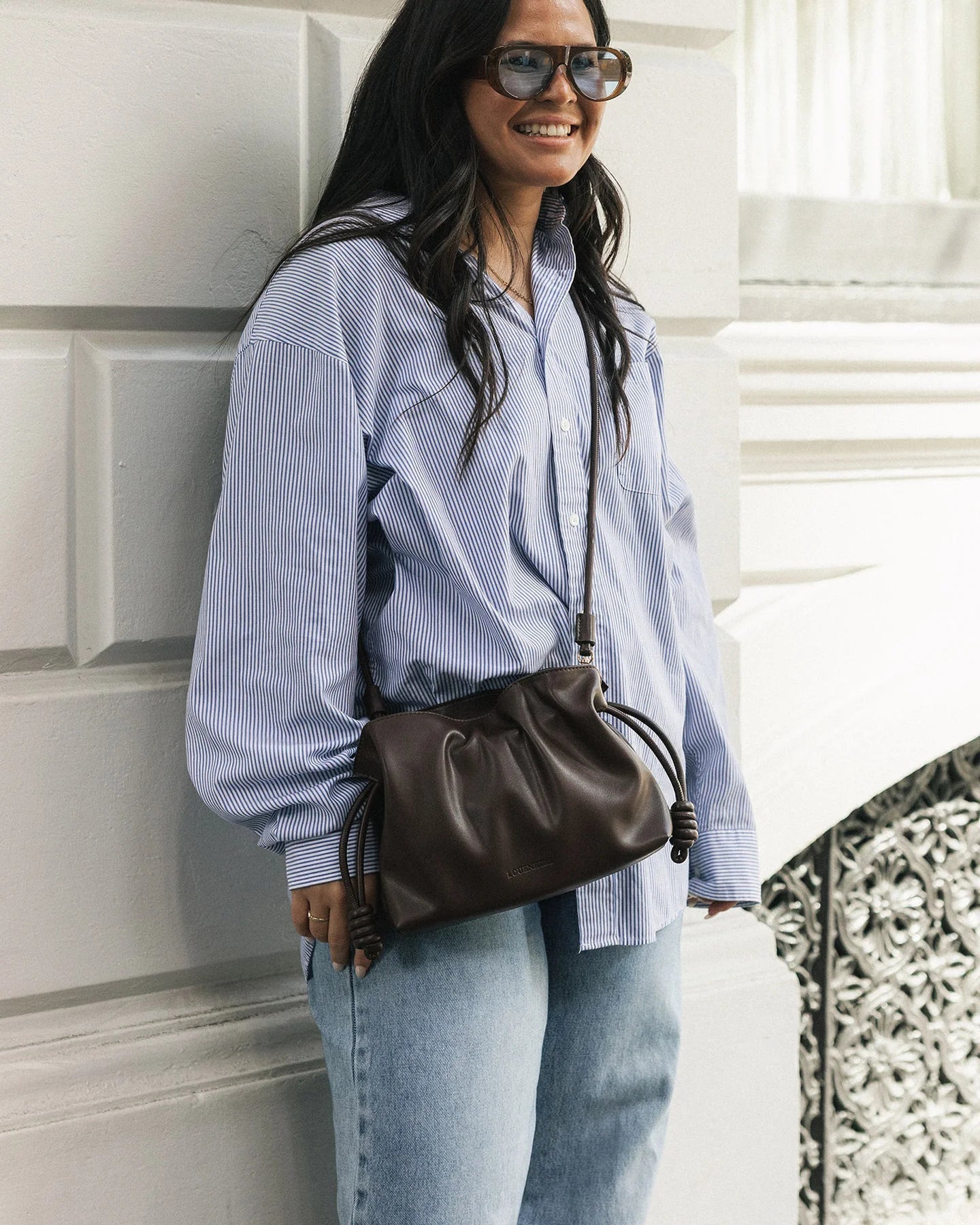 Yumi Crossbody Bag Chocolate - Pure Apotheca