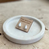 Baby Poppy Studs - Pure Apotheca