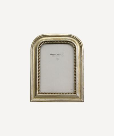 Beaded Arch Photo Frame Silver 5x7" - Pure Apotheca