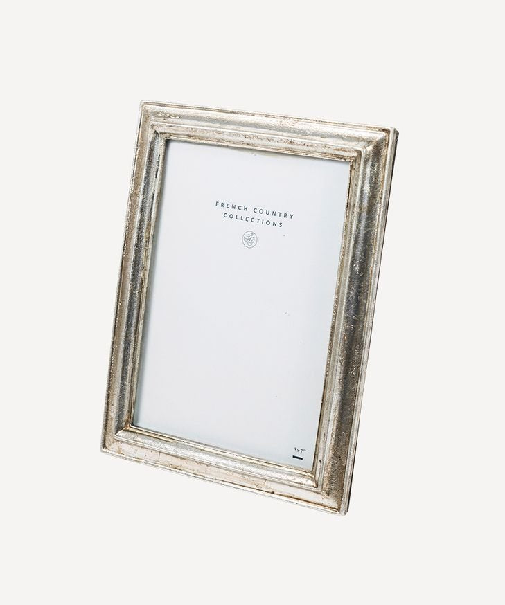 Bevelled Photoframe Silver 5x7” - Pure Apotheca