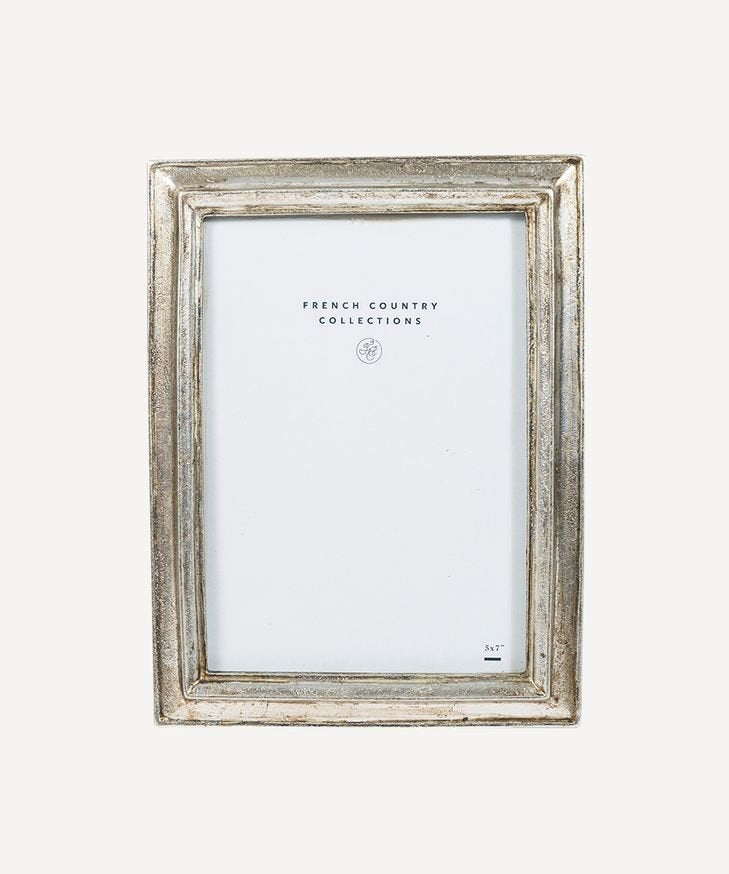 Bevelled Photoframe Silver 5x7” - Pure Apotheca