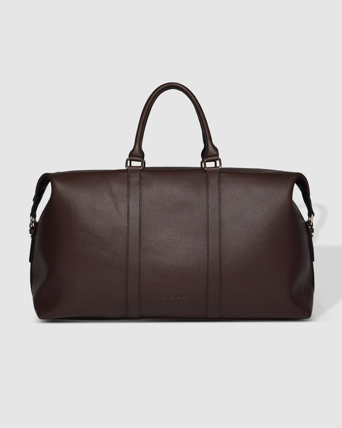 Boston Weekender Travel Bag Chocolate - Pure Apotheca