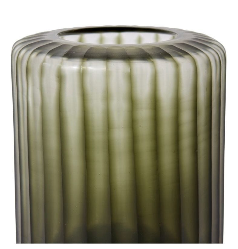 Cillian Vase Dusty Green Short - Pure Apotheca