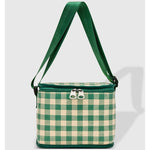 Darcy Green Cream Picnic Bag - Pure Apotheca