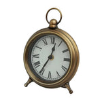 Desk Clock Antique Gold - Pure Apotheca