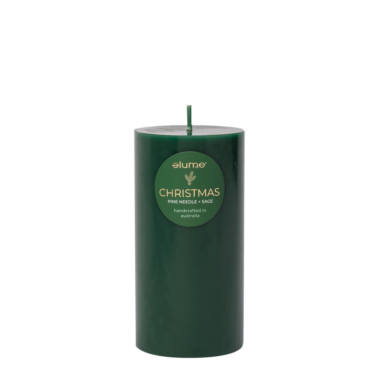 Elume Pillar Candle Pine Needle & Sage 3x6” - Pure Apotheca